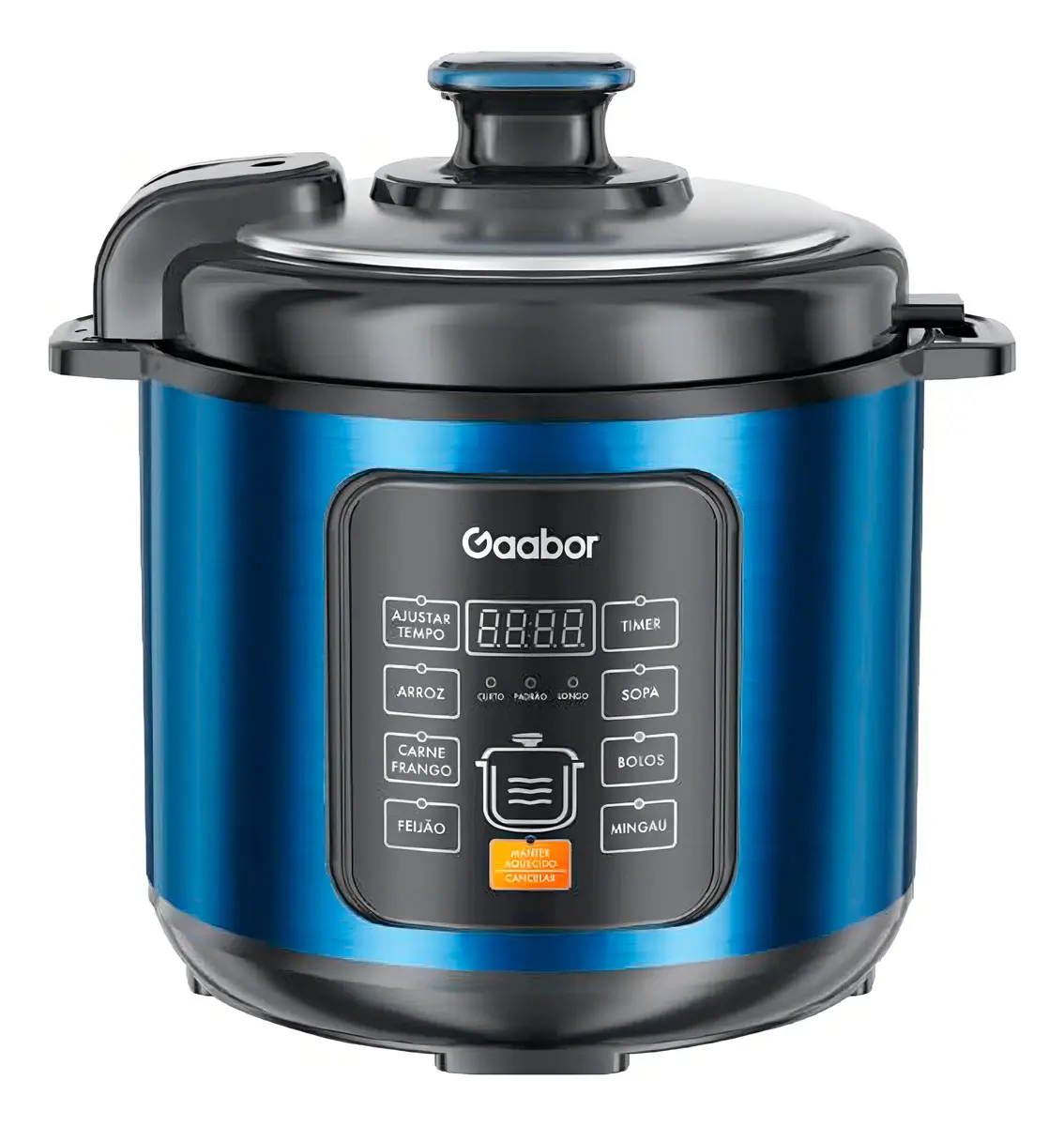 Gaabor Panela Elétrica 6l 1000w 8 Funções Antiaderente Azul