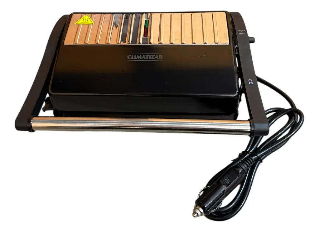Grill E Sanduicheira Elétrica 12v/ 24v Portátil Climatizar